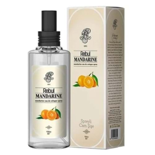 REBUL Kolonya (Sprey-Cam) Mandarine 100ml