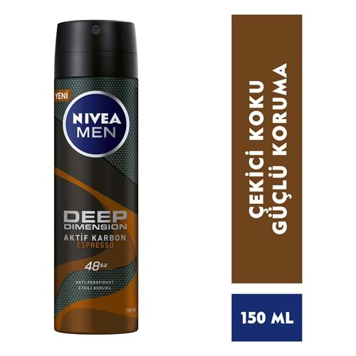 NİVEA Deo (Erkek) Deep-Espresso 150ml