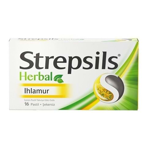 STREPSİLS Pastil (24lü) Herbal-Ihlamur