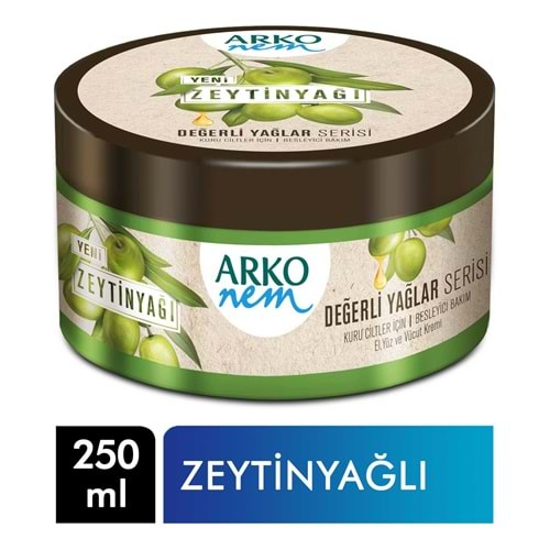 ARKO Krem (Kavanoz-250ml) Zeytinyağlı