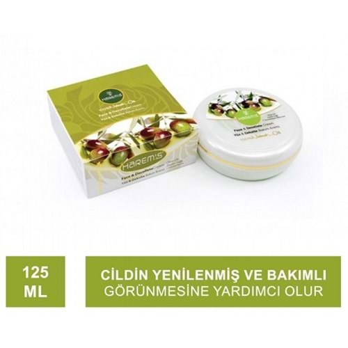 HAREM’S Yüz ve Dekolte Kremi (125ml) Zeytinyağlı