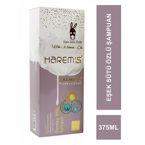 HAREM’S Şampuan (375ml) Eşek Sütü Özlü
