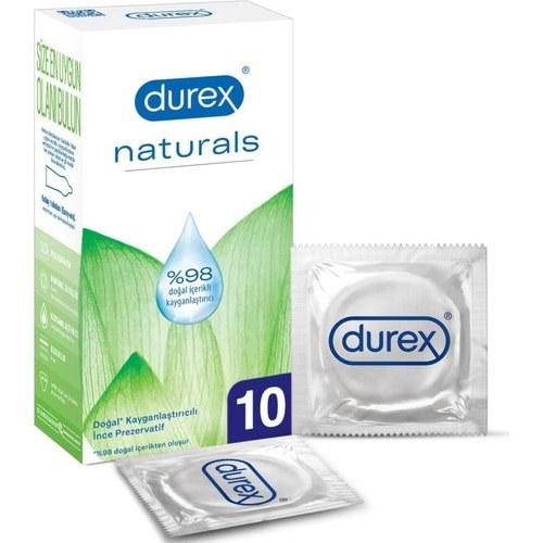 DUREX Prezervatif Naturals 10lu