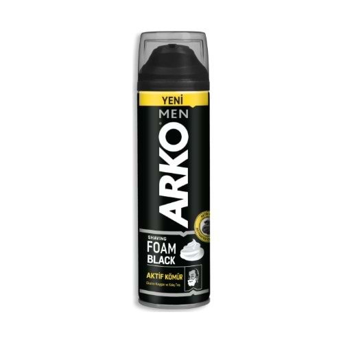ARKO Traş Köpüğü (200Ml) Black