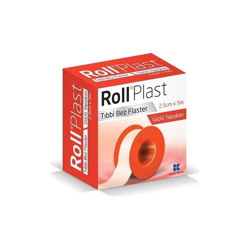 ROLL Flaster Bez (2,5cmx5m)