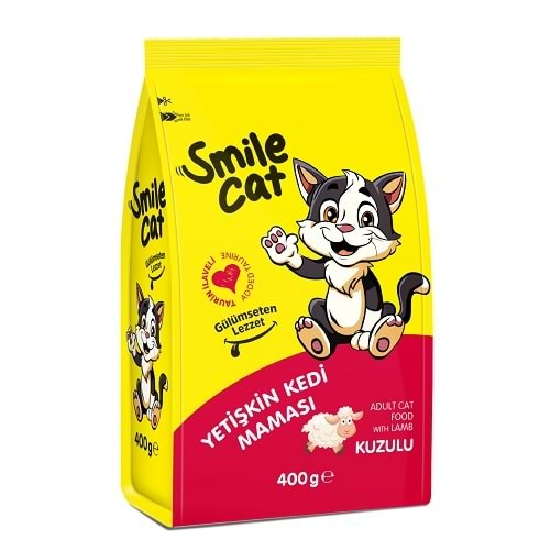 PELAGOS Smile Kedi Maması (400gr) Yetişkin-Kuzulu