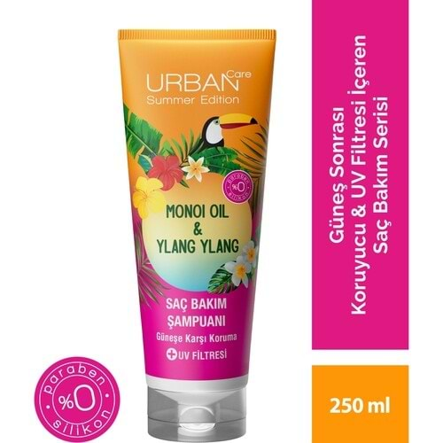 URBAN Summer Monoi&Ylang Ylang (250ml) Şampuan