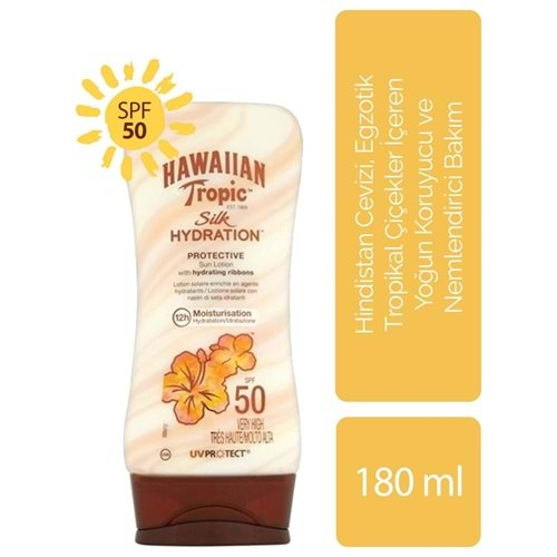 HAWAİİAN TROPİC Losyon (180ml) Satin Protection F50