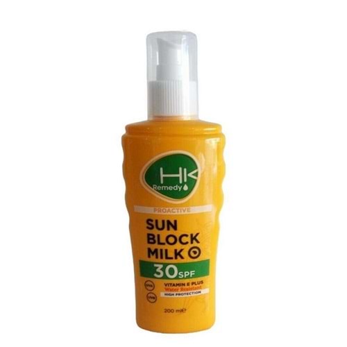 HK REMEDY Sun Milk 30 spf