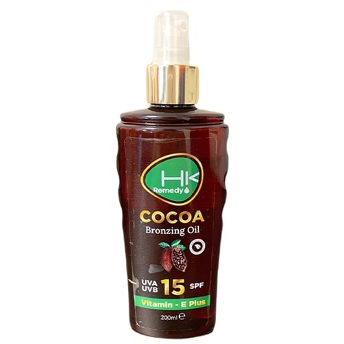 HK REMEDY Sun 15 spf Oıl