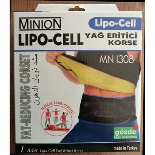 MİNİON Lipo-Cell Zayıflama Korsesi Erkek (MN 1308)