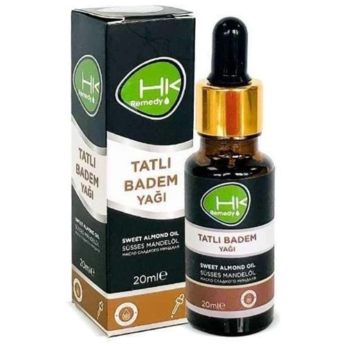 HK REMEDY Yağ Tatlı Badem 20ml