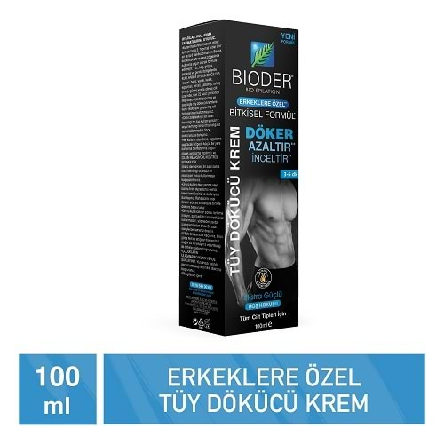 BİODER Tüy Dökücü Kremi (100ml) Erkek