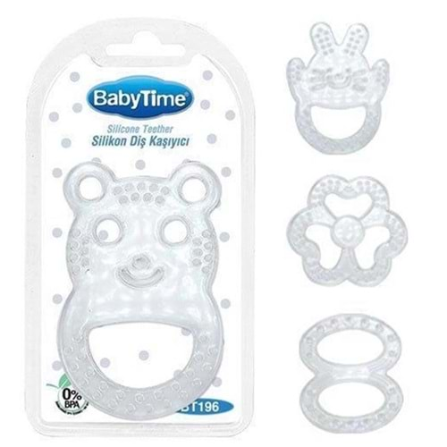 BABYTİME 196 Silikon Diş Kaşıyıcı