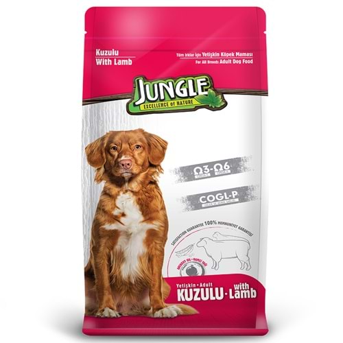 PELAGOS Jungle Köpek Maması (15kg) Yetişkin-Kuzu Etli