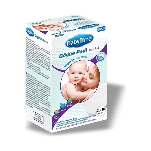 BABYTİME 529 Göğüs Pedi 40lı