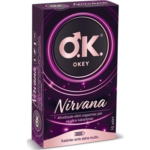 OKEY Prezervatif (10lu) Nirvana