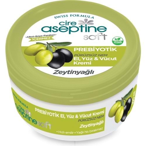 CİRE ASEPTİNE Krem (Kavanoz-100ml) Zeytinyağlı