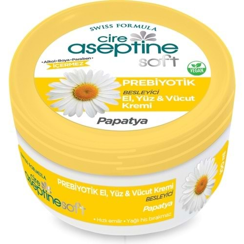 CİRE ASEPTİNE Krem (Kavanoz-100ml) Papatya