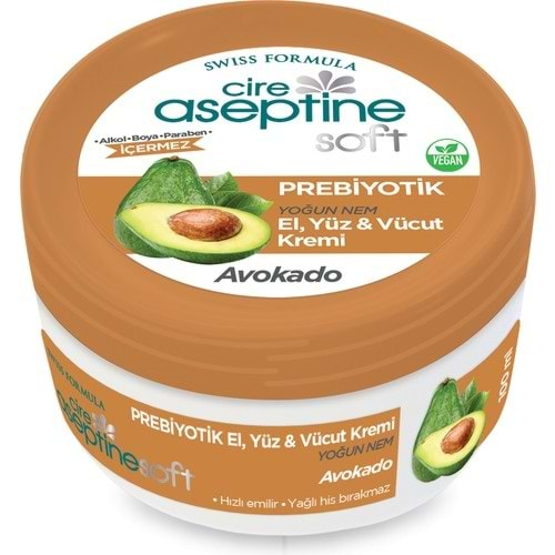 CİRE ASEPTİNE Krem (Kavanoz-100ml) Avokado