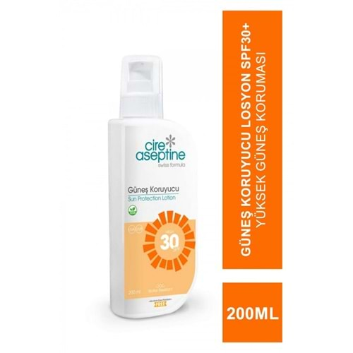 CİRE ASEPTİNE Güneş Koruyucu (200ml) F30