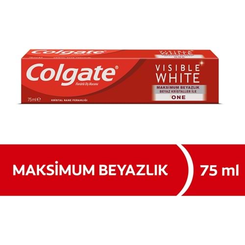 COLGATE Diş Macunu (75ml) Visible White