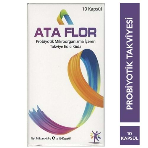 K-ATA FLOR Probiyotik 10 Kapsül