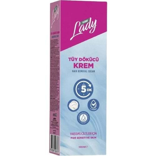 DERBY Tüy Dökücü Krem (100ml) Hassas