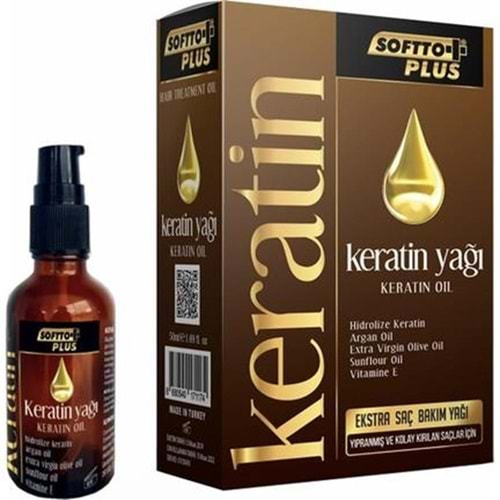 SOFTTOPLUS Keratin Yağı 50ml