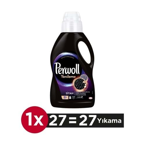 PERWOLL Sıvı Çamaşır Deterjanı (1,49lt) Siyahlar