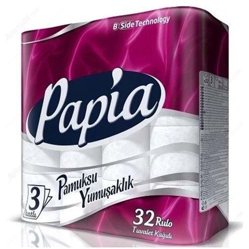 PAPİA Tuvalet Kağıdı (32li) 3Kat