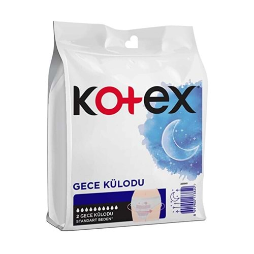 KOTEX Gece Külodu 2li