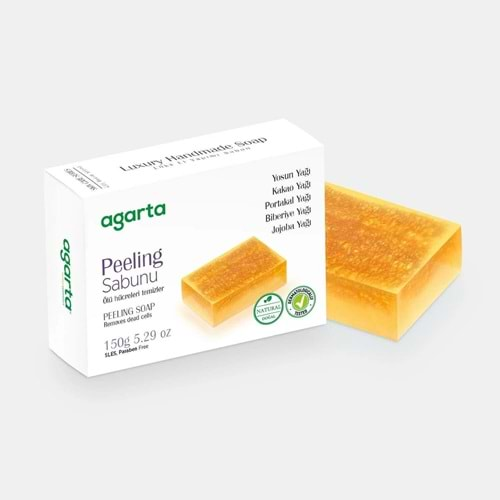 AGARTA Cilt Bakım Sabunu (150gr-Lifli) Peeling