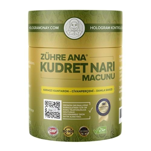 ZÜHRE ANA Kudret Narı Macunu 240gr