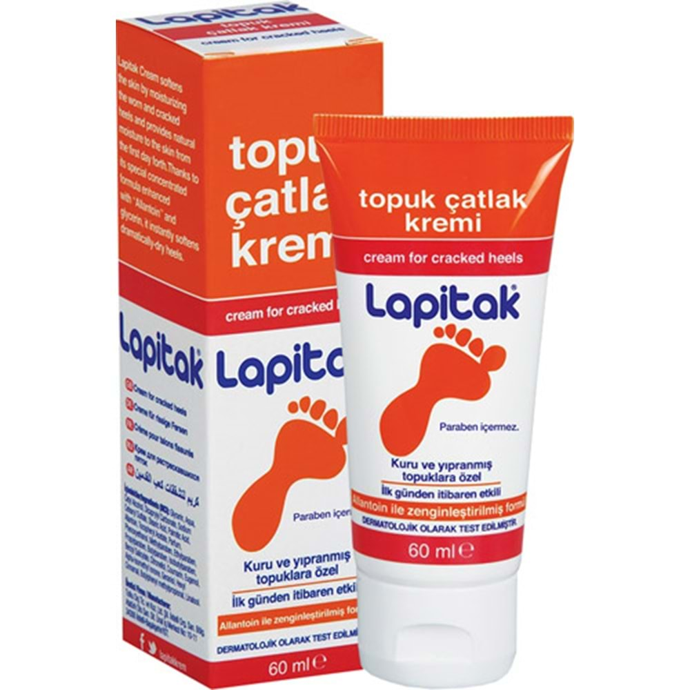 LAPİTAK Topuk Çatlak Kremi 60ml