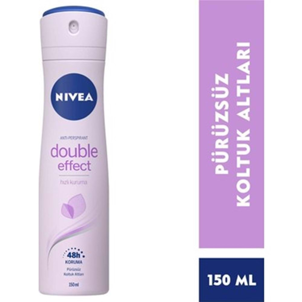 NİVEA Deo (Bayan) Double Effect 150ml