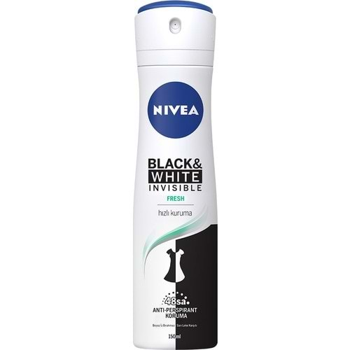 NİVEA Deo (Bayan) BW-Fresh 150ml