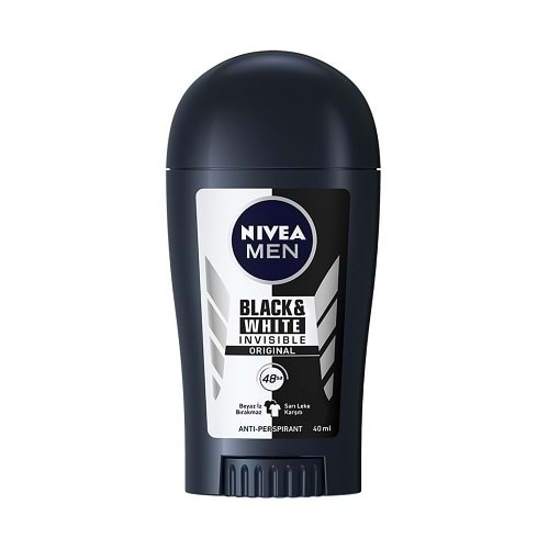 NİVEA Stick (Erkek) BW-Klasik 40ml