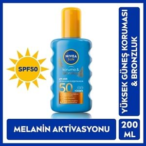 NİVEA Sun Koruma&Bronzluk (Sprey-Krem) F50