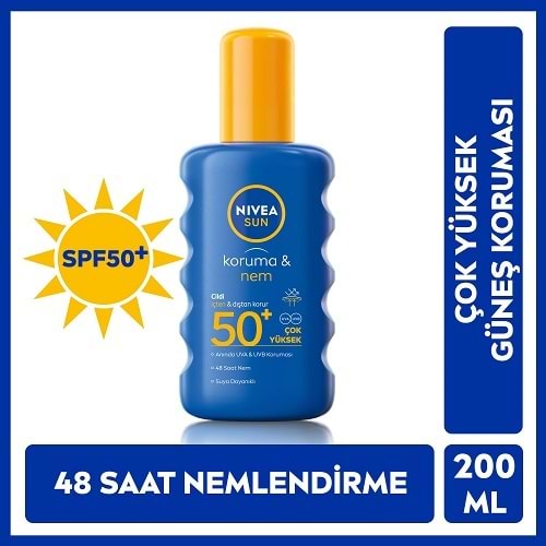 NİVEA Sun Koruma&Nem (Sprey-Krem) F50
