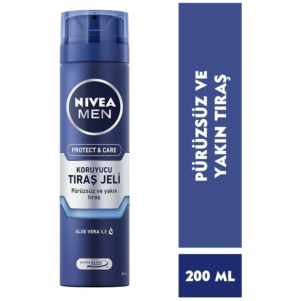 NİVEA Traş Jeli (200ml) Protect&Care