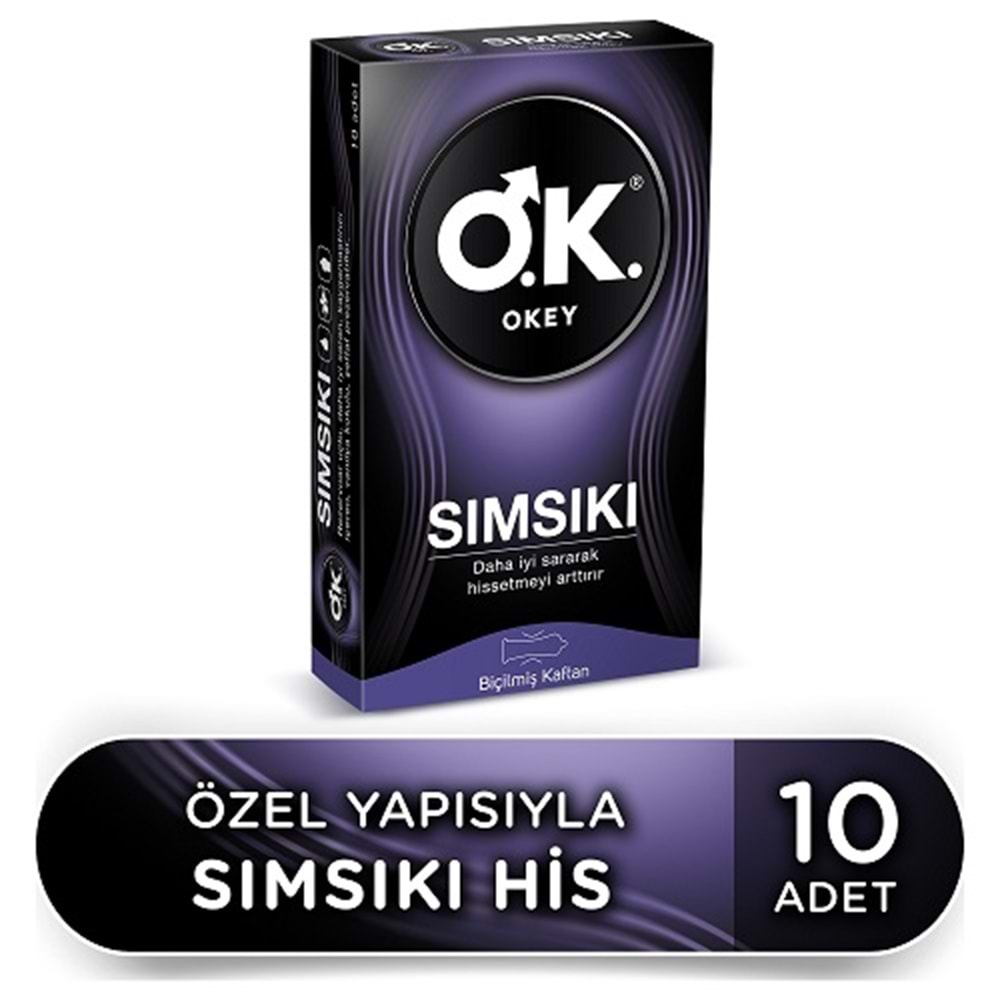 OKEY Prezervatif (10lu) Sımsıkı