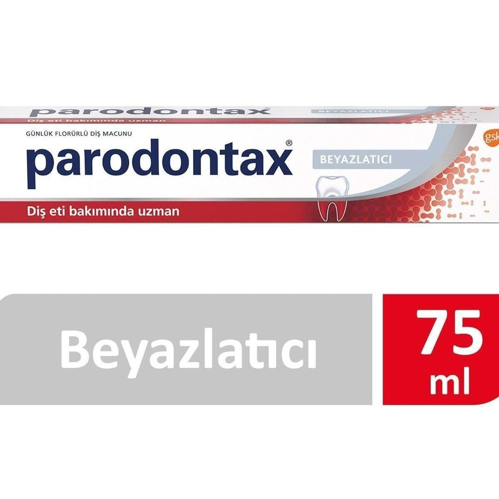 PARODONTAX Diş Macunu (75ml) Beyazlatıcı