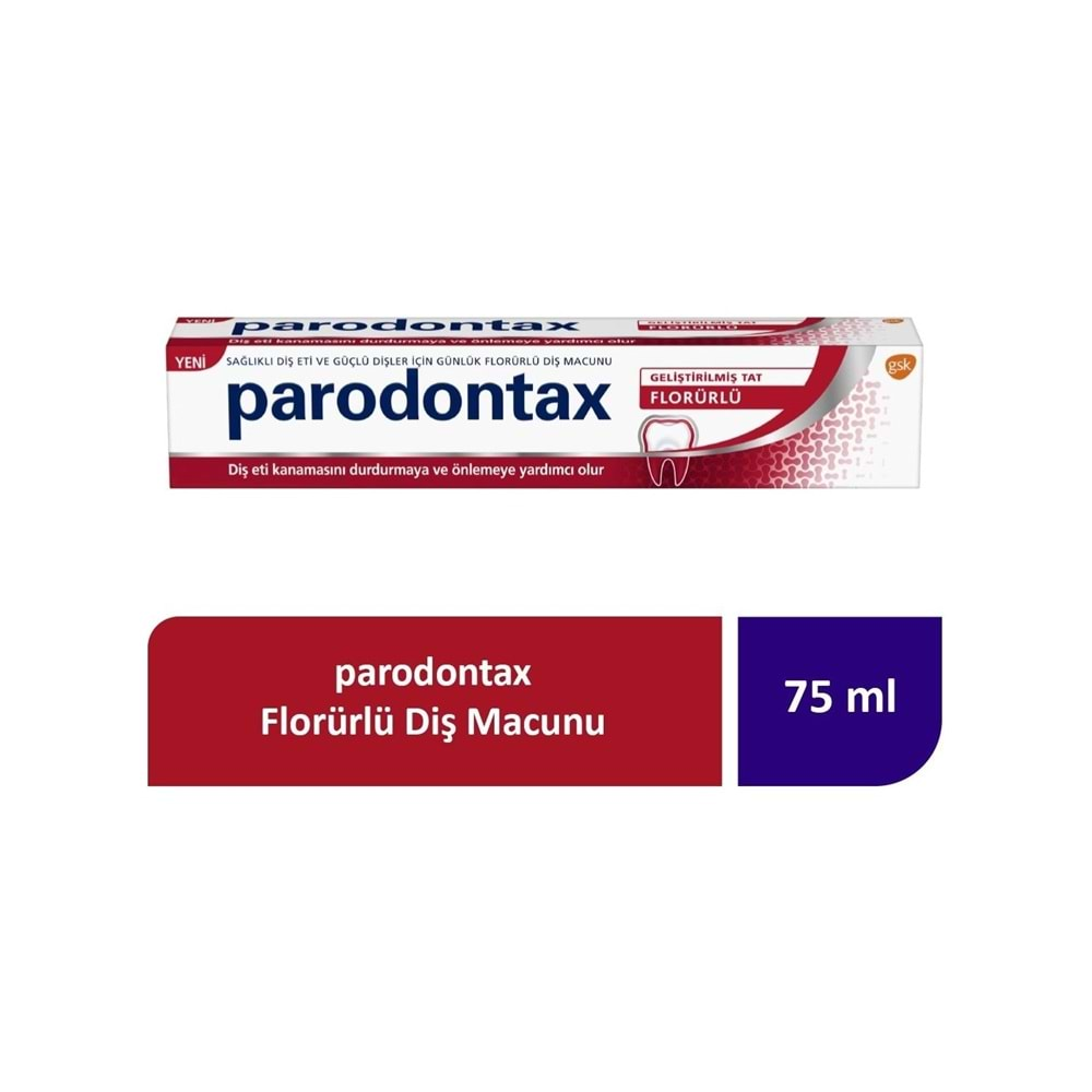 PARODONTAX Diş Macunu (75ml) Florürlü