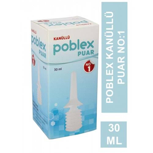 POBLEX Kanüllü Puar (No 1) - 30ml