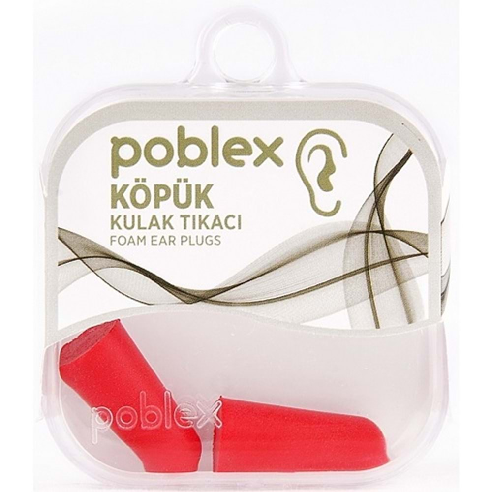 POBLEX (Kulak Tıkacı) Köpük - Bedensiz