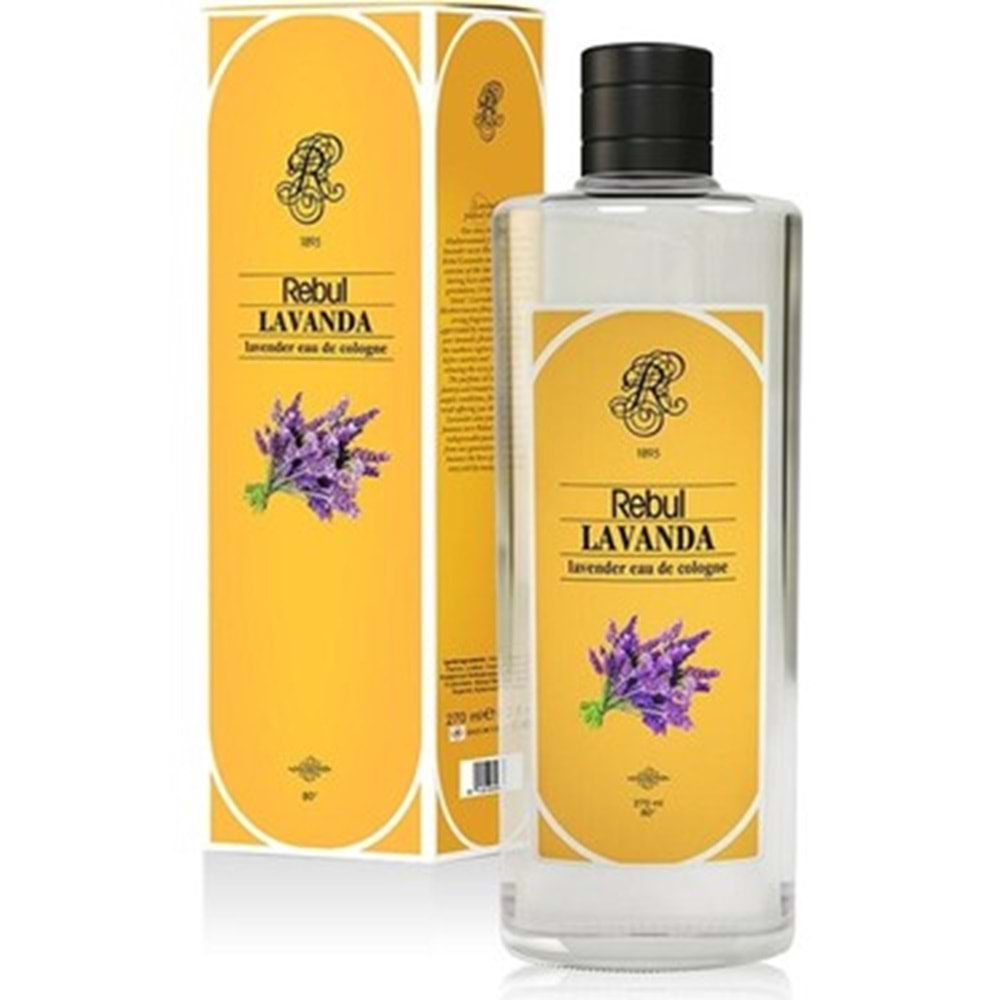 REBUL Kolonya (Cam) Lavanta 270ml