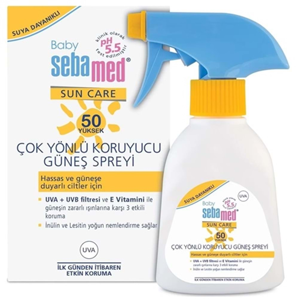 SEBAMED Baby Sun Krem (Sprey) F50 200ml