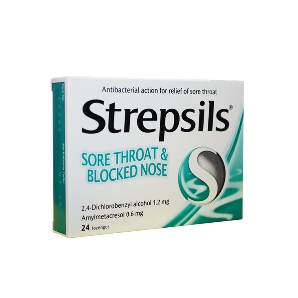 STREPSİLS Pastil (24lü) Mentol