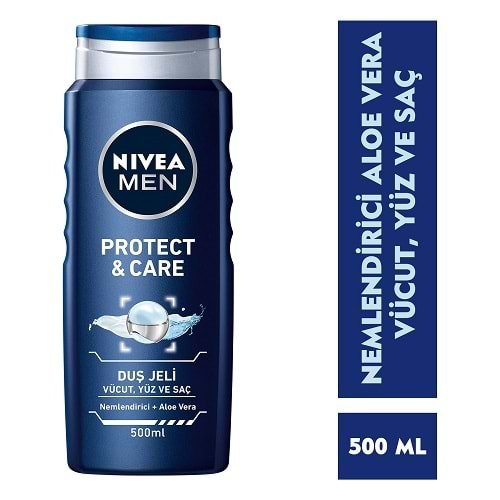 NİVEA Duş Jeli (500ml) Protect&Care